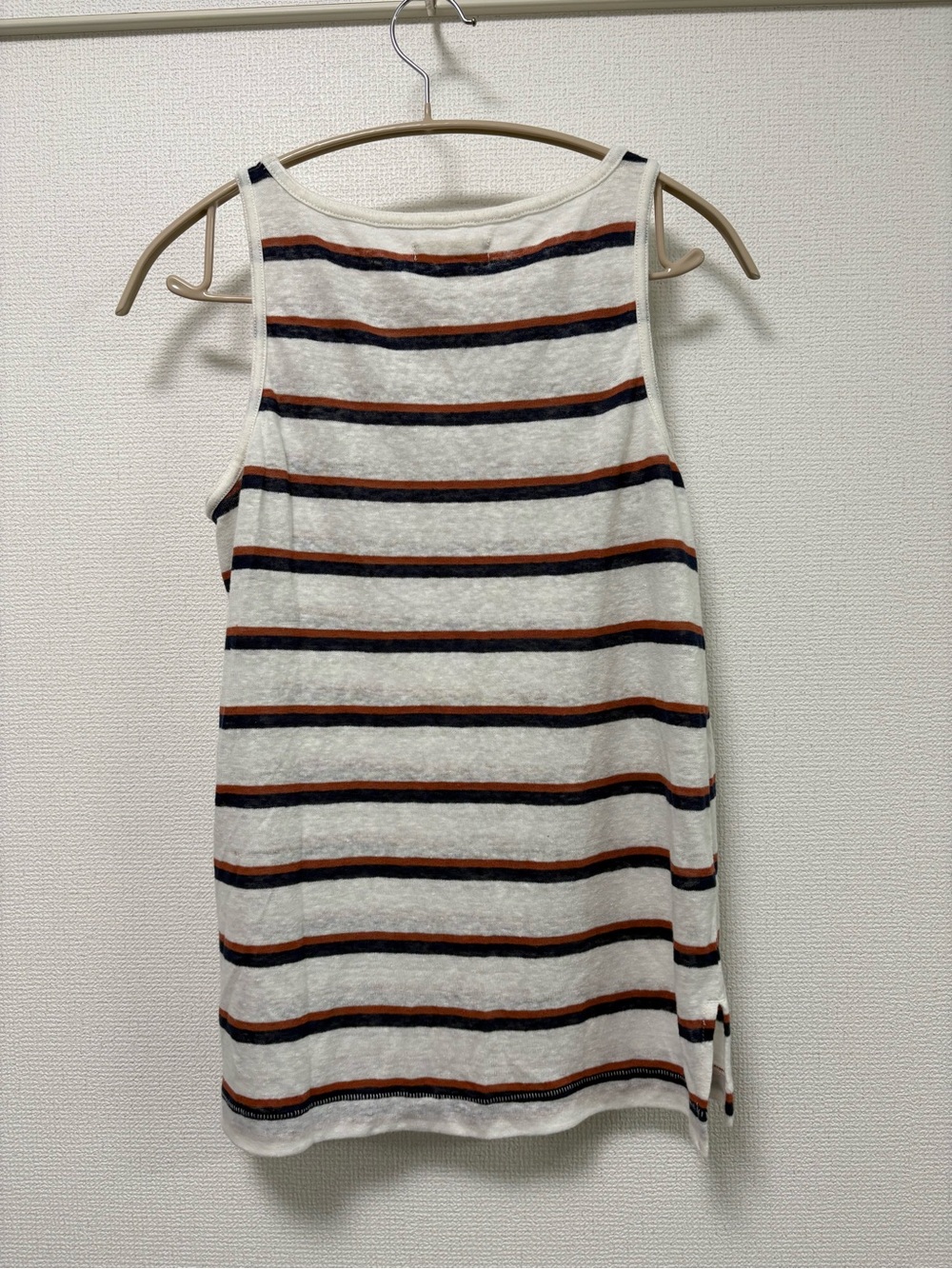Madewell Linen Tank Top in Lighthouse Stripe - Picture 6 of 9